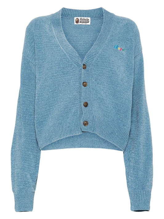 Logo Embroidery Cardigan