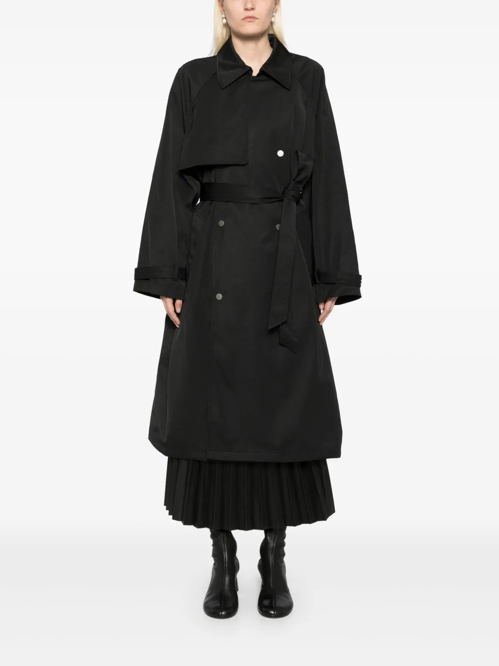 Double-Breasted Trench Coat