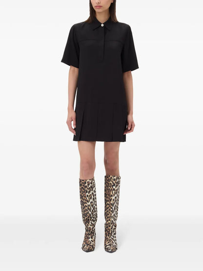 Twill Mini Dress