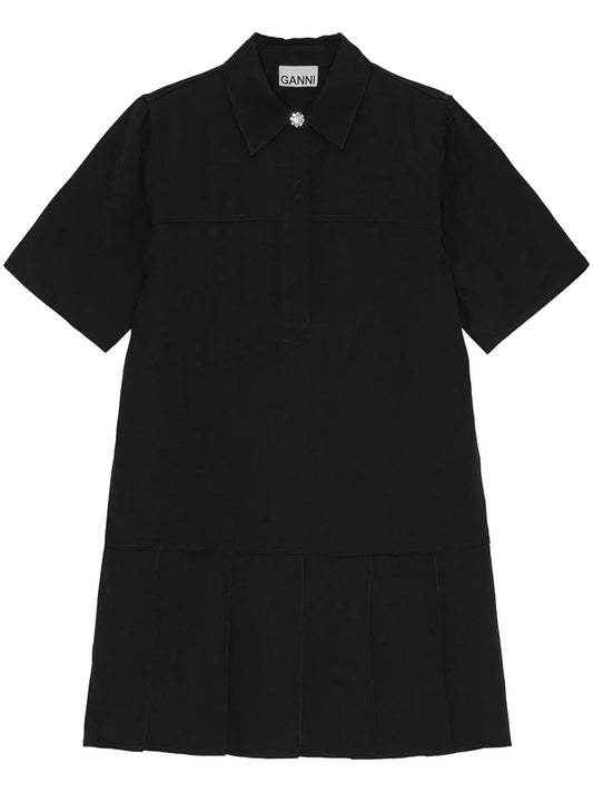 Twill Mini Dress