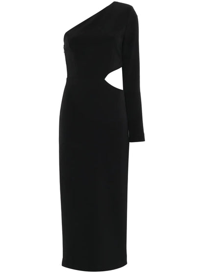 One-Shoulder Midi Dress