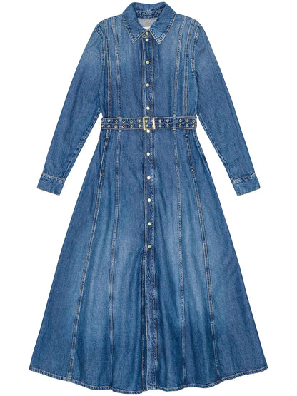 Denim Maxi Dress