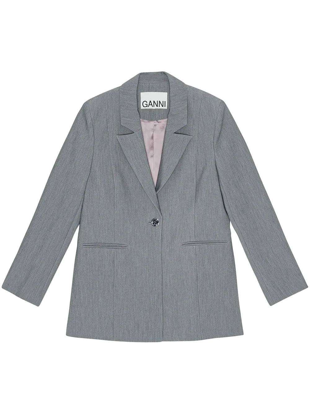 Mélange Twill Blazer