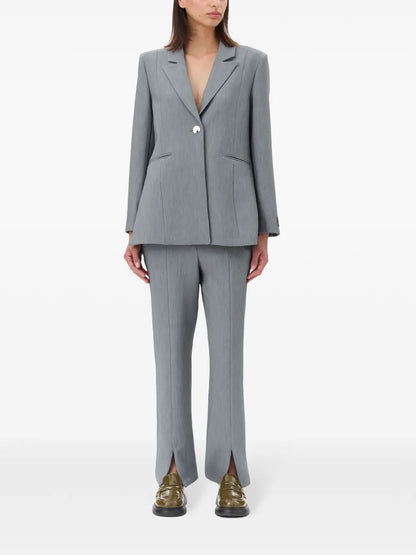 Mélange Twill Blazer