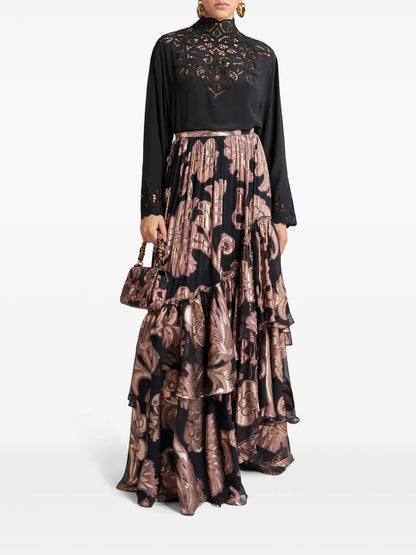 Crepe De Chine Blouse