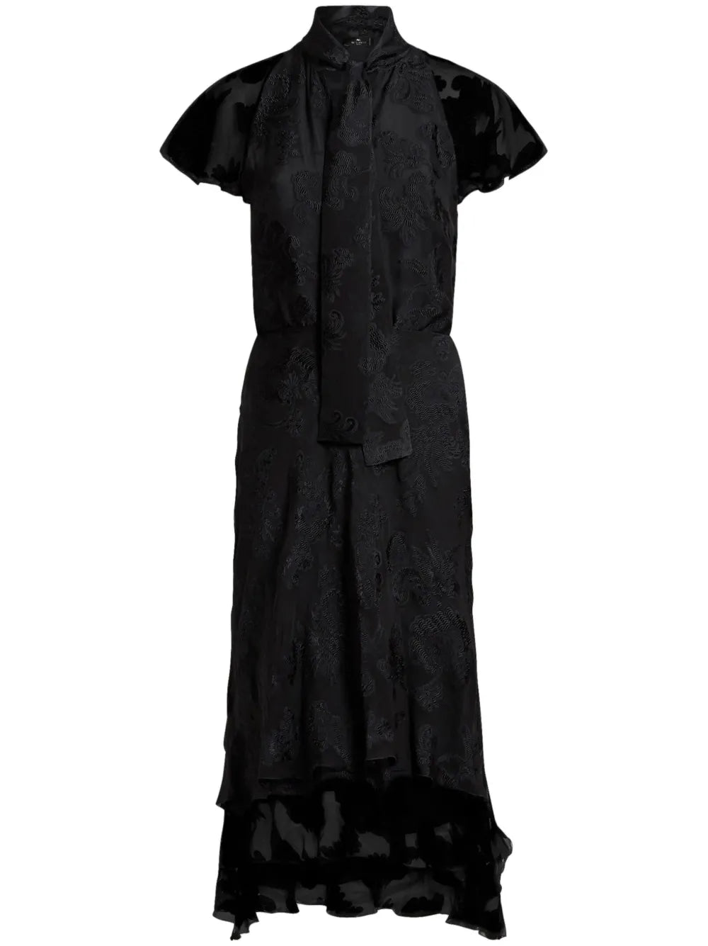 Chiffon Midi Dress