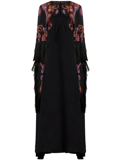 Printed Silk Dress