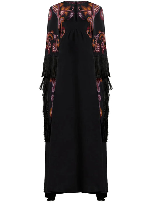 Printed Silk Dress
