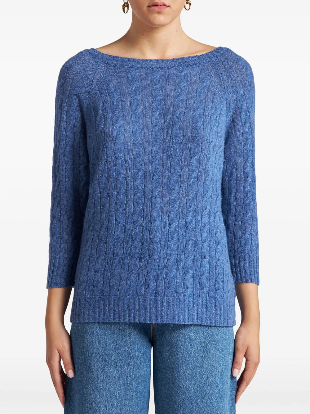 Three-Quarter Cashmere Jumper