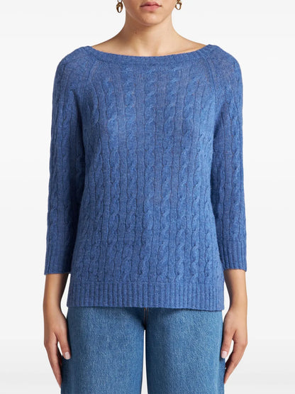 Three-Quarter Cashmere Jumper