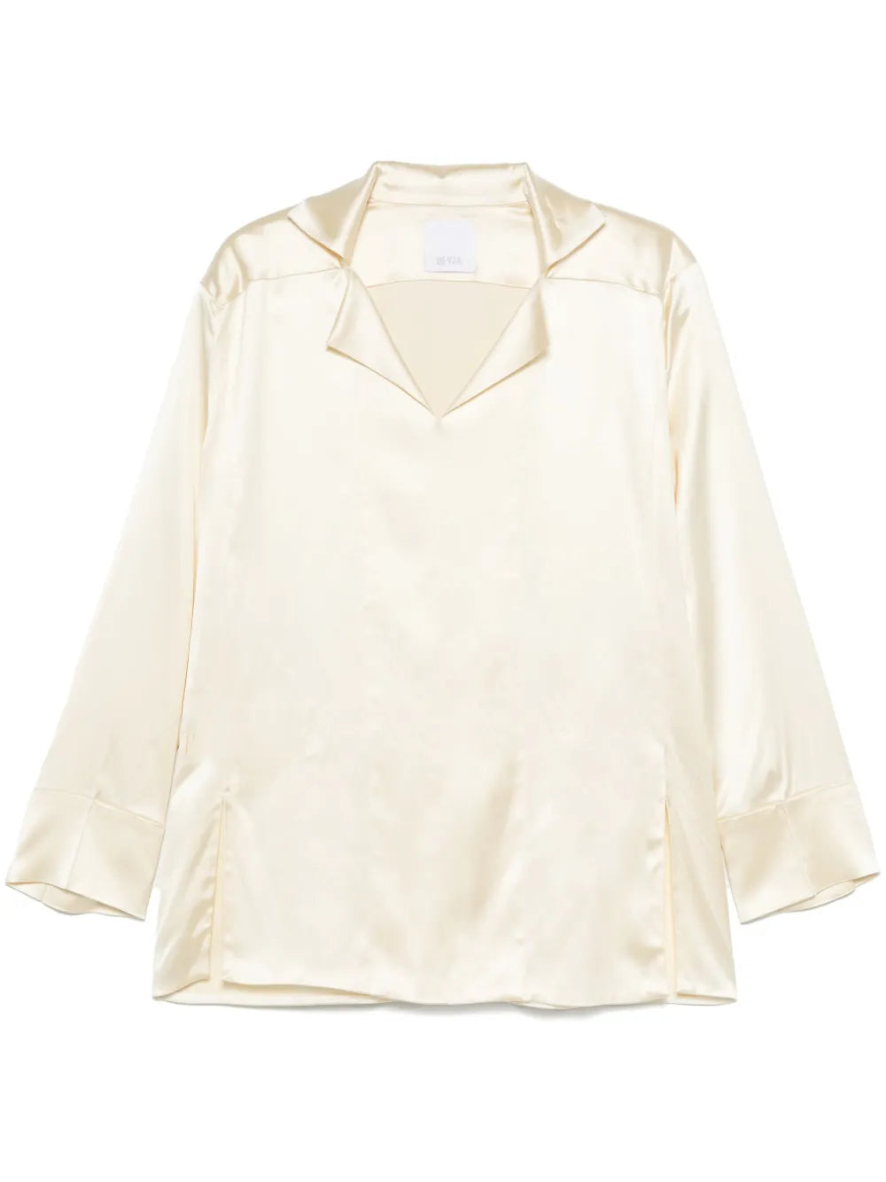 Stand-Up Collar Blouse