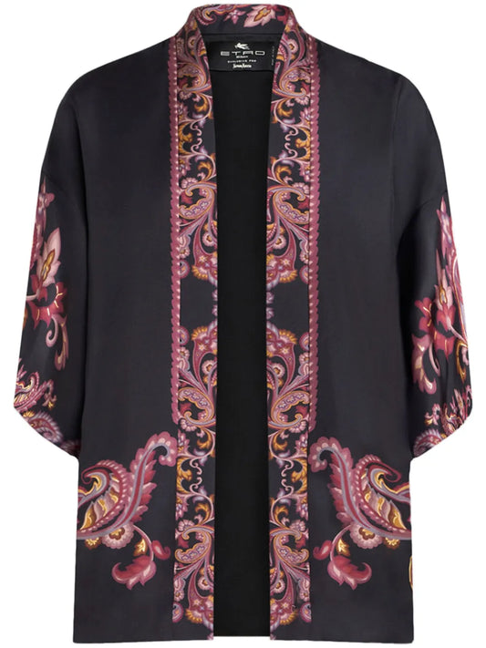 Printed Silk Shirt