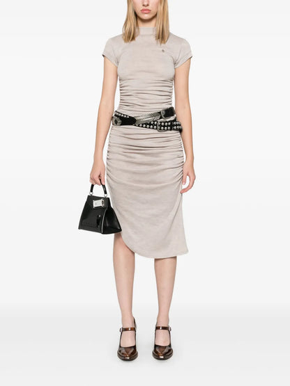 Ruched Mini Dress