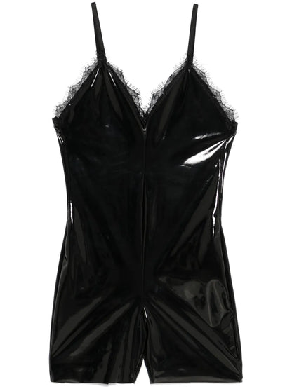 Lace-Trim Playsuit