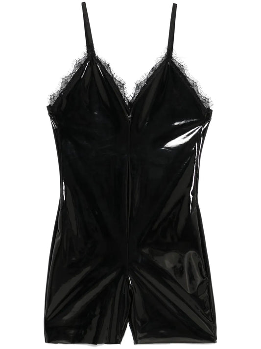 Lace-Trim Playsuit