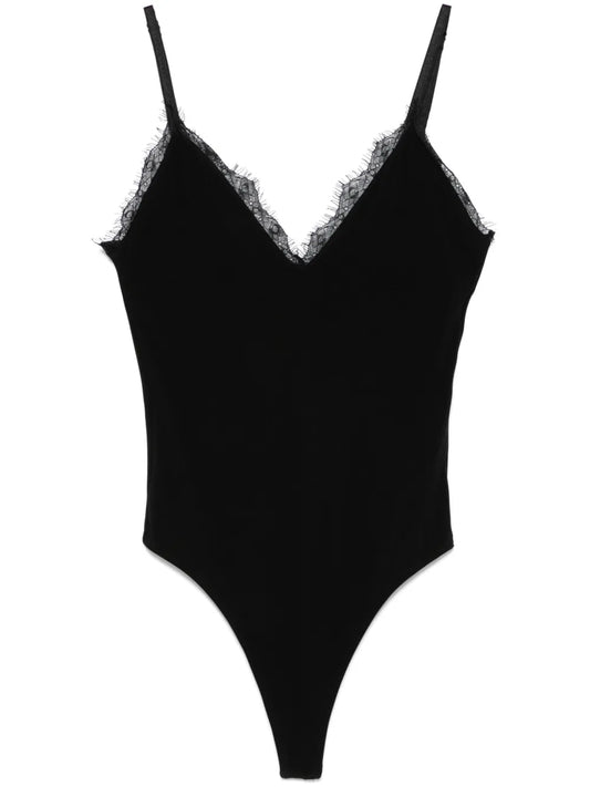 Lace-Detail Bodysuit