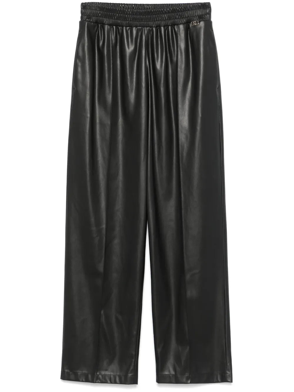 Faux-Leather Trousers