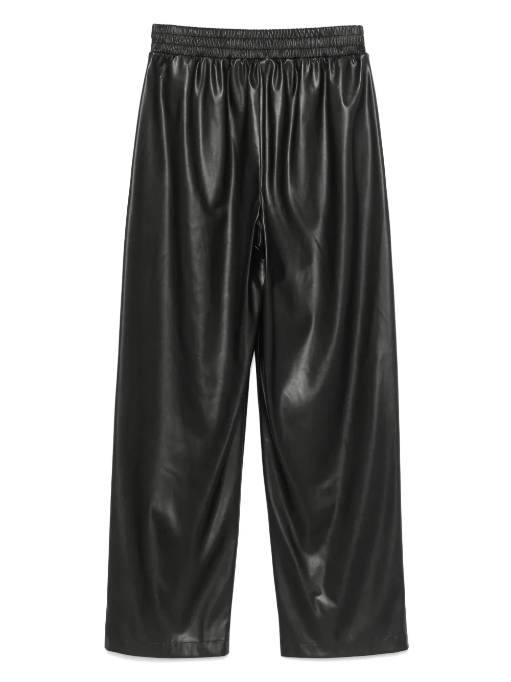 Faux-Leather Trousers