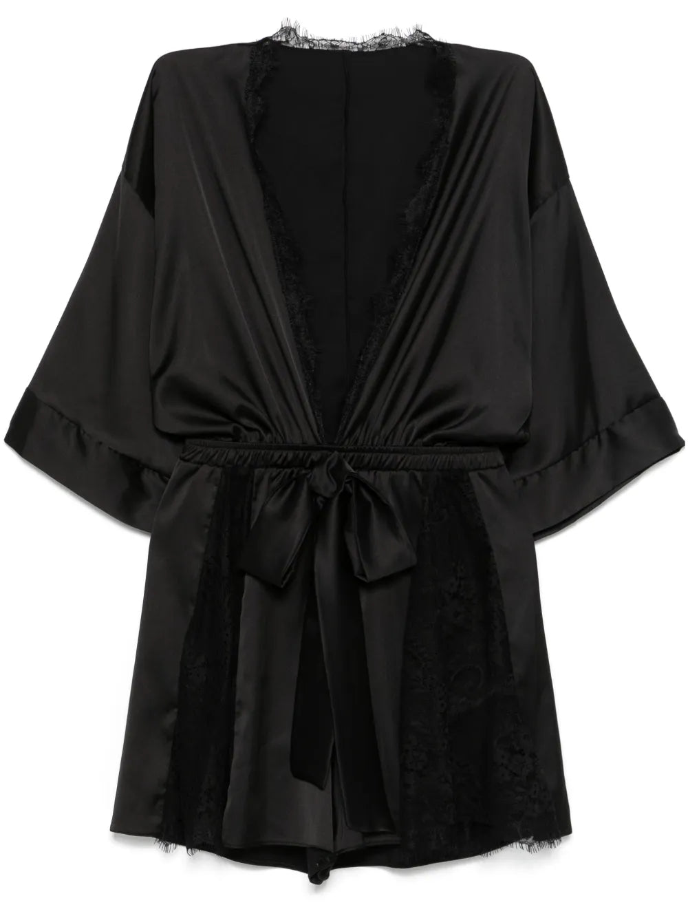 Lace-Trim Playsuit
