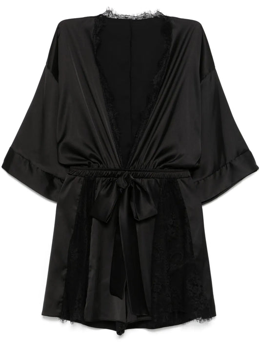 Lace-Trim Playsuit
