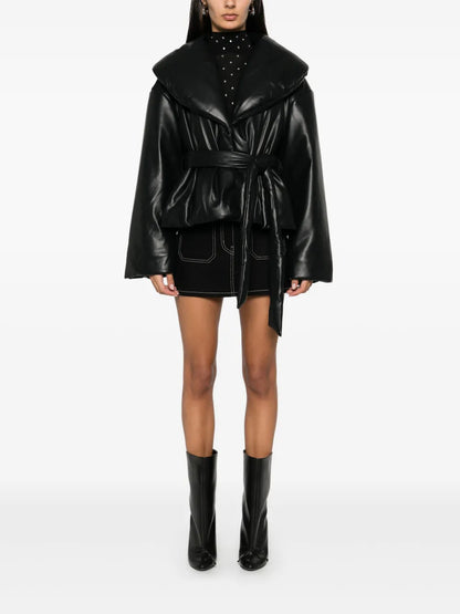 Belted Puffer Jacket