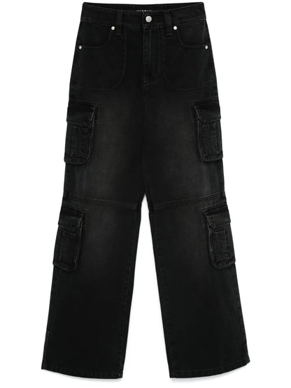 Denim Cargo Jeans