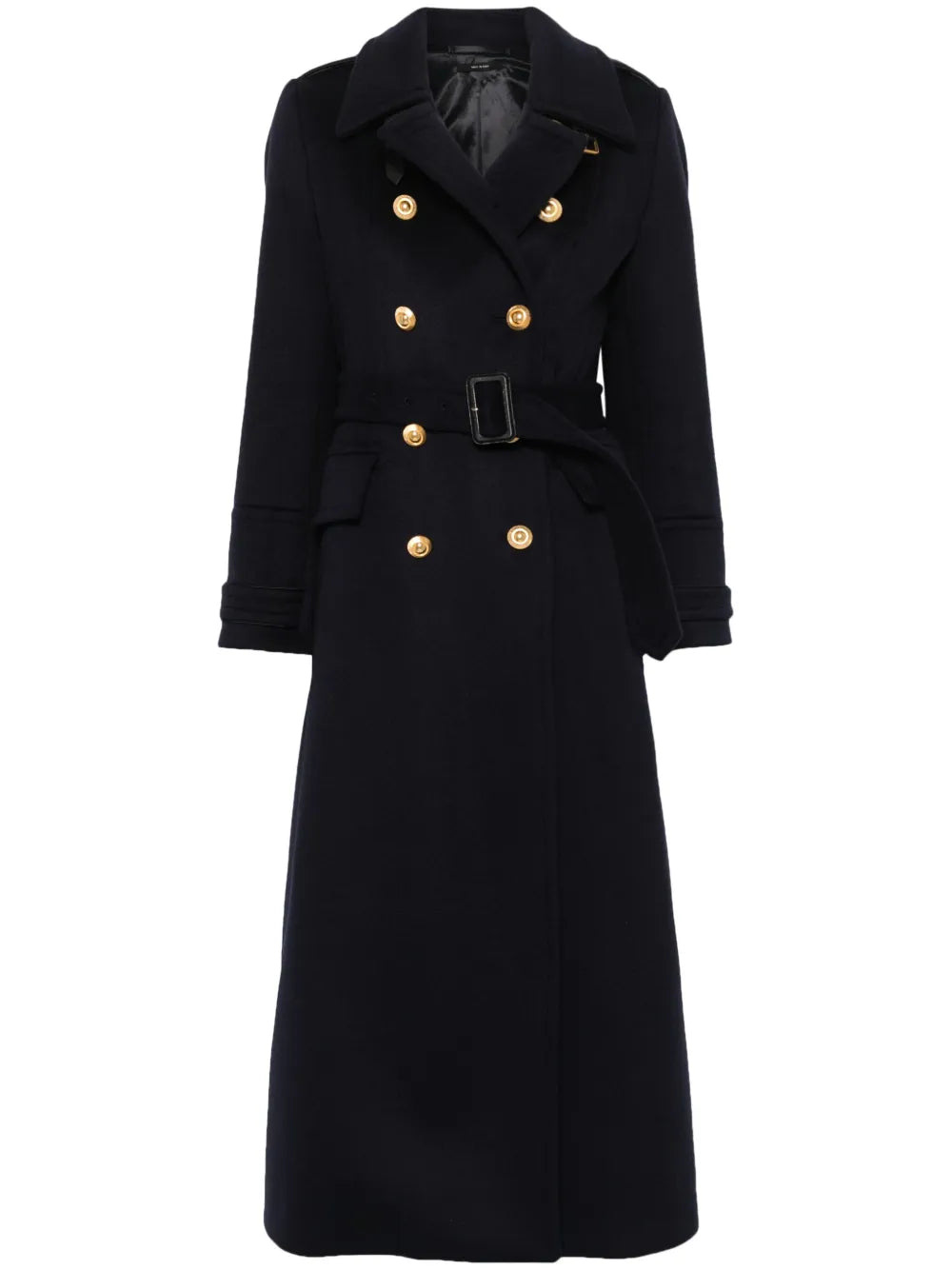 Double-Breasted Military Coat
