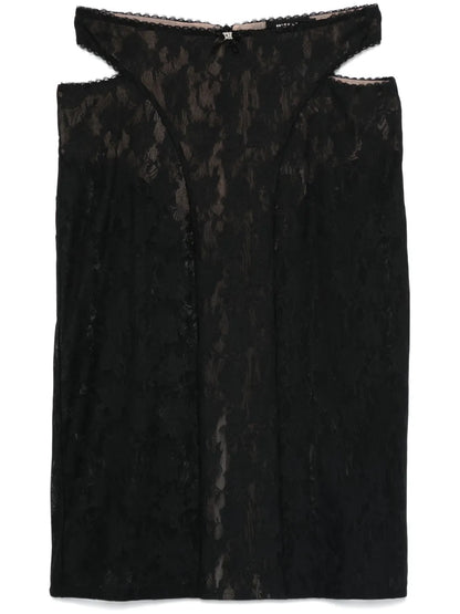 Lace Midi Skirt