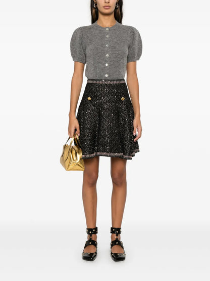 Tweed Mini Skirt