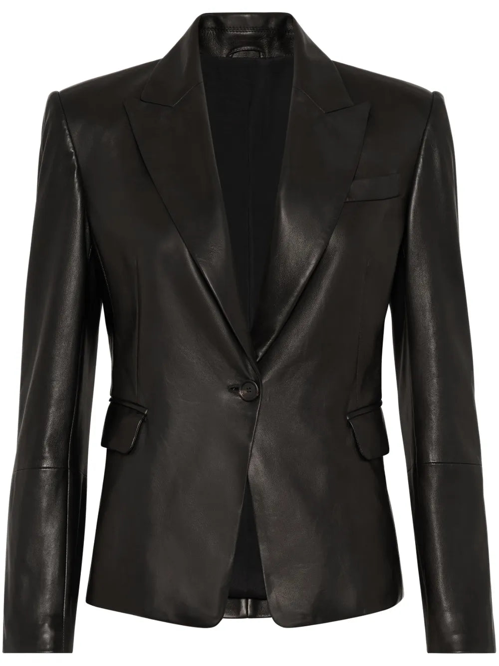 Leather Blazer