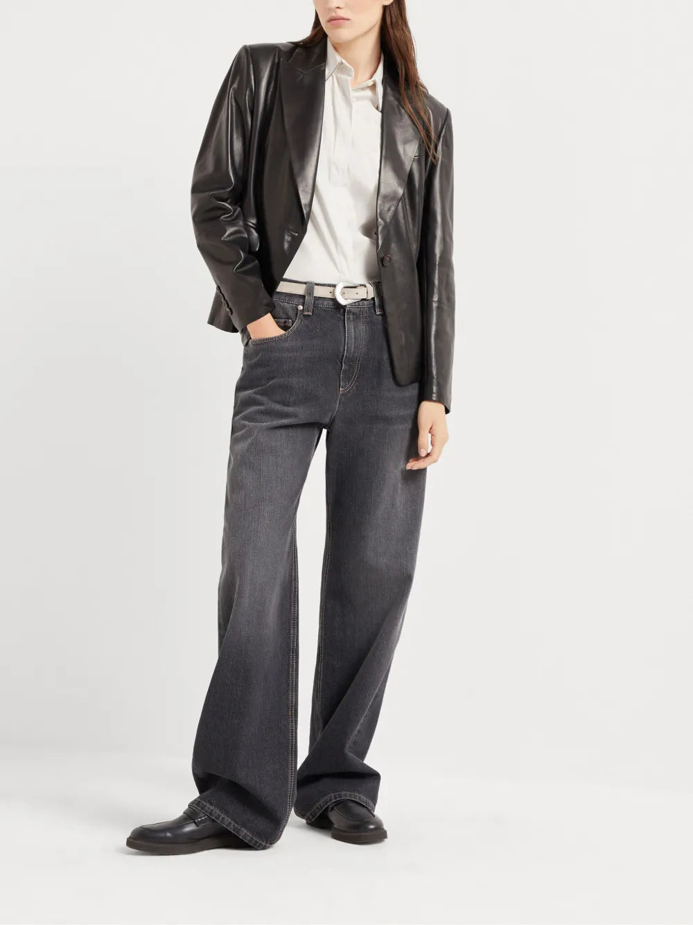 Leather Blazer