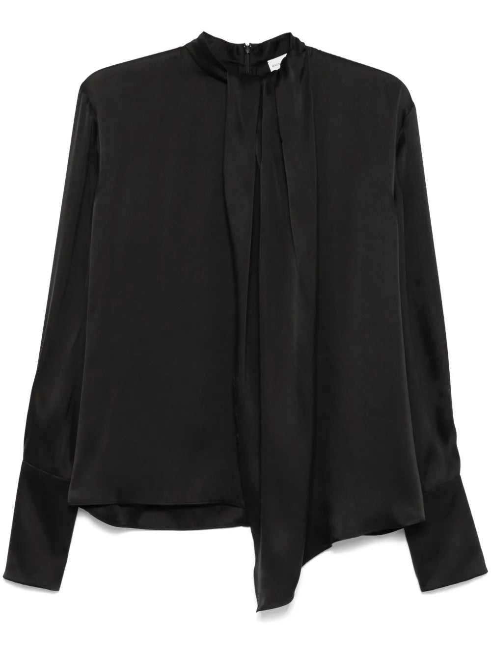 Round Neck Silk Blouse