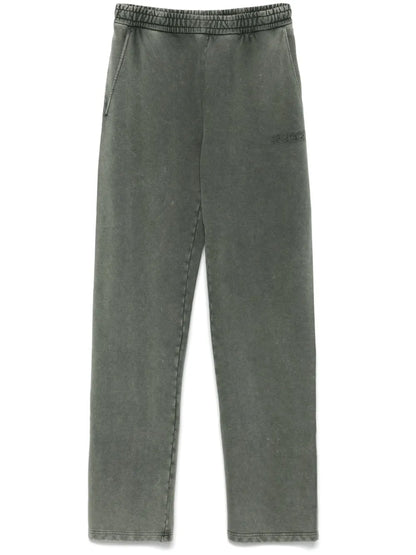 Logo-Embroidered Cotton Track Pants