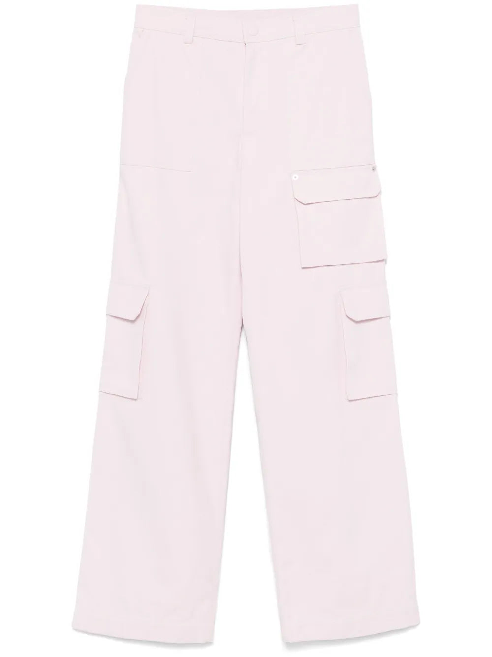Embossed Canvas Cargo Pants