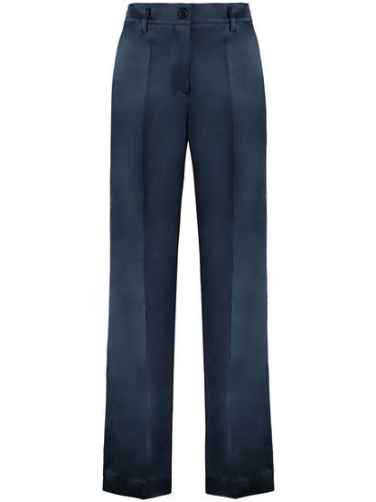 High-Waisted Tailored Trousers