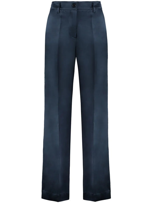 High-Waisted Tailored Trousers