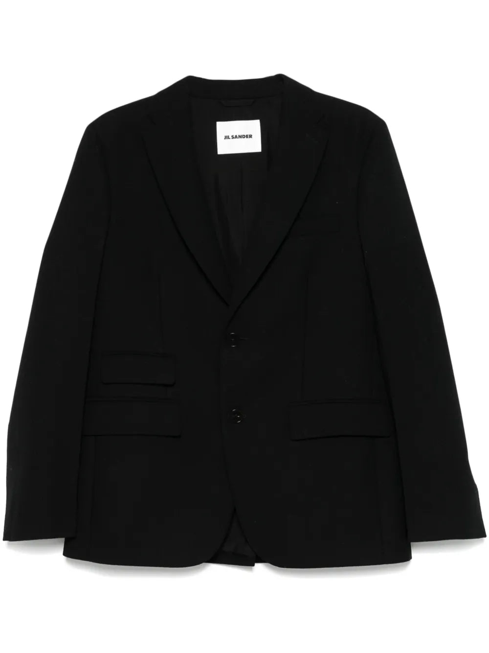 Wool Canvas Blazer