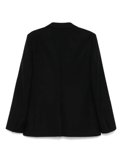 Wool Canvas Blazer