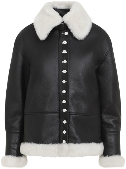 Leather Shearling Jacket