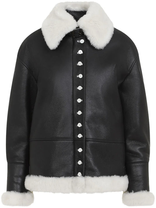 Leather Shearling Jacket