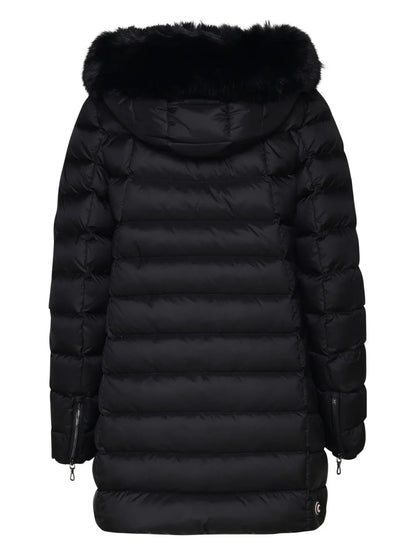 Logo-Appliqué Padded Coat