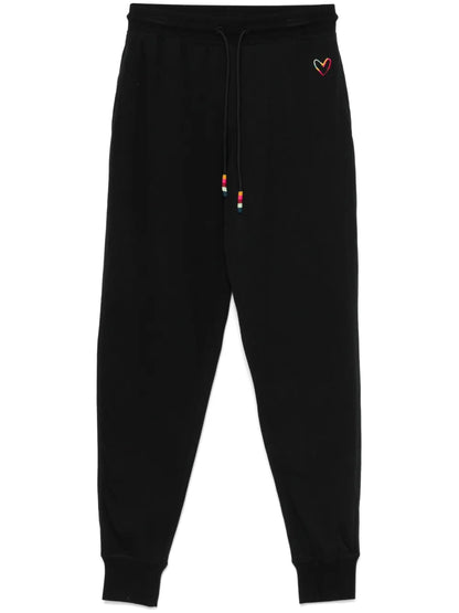 Swirl-Heart Track Pants