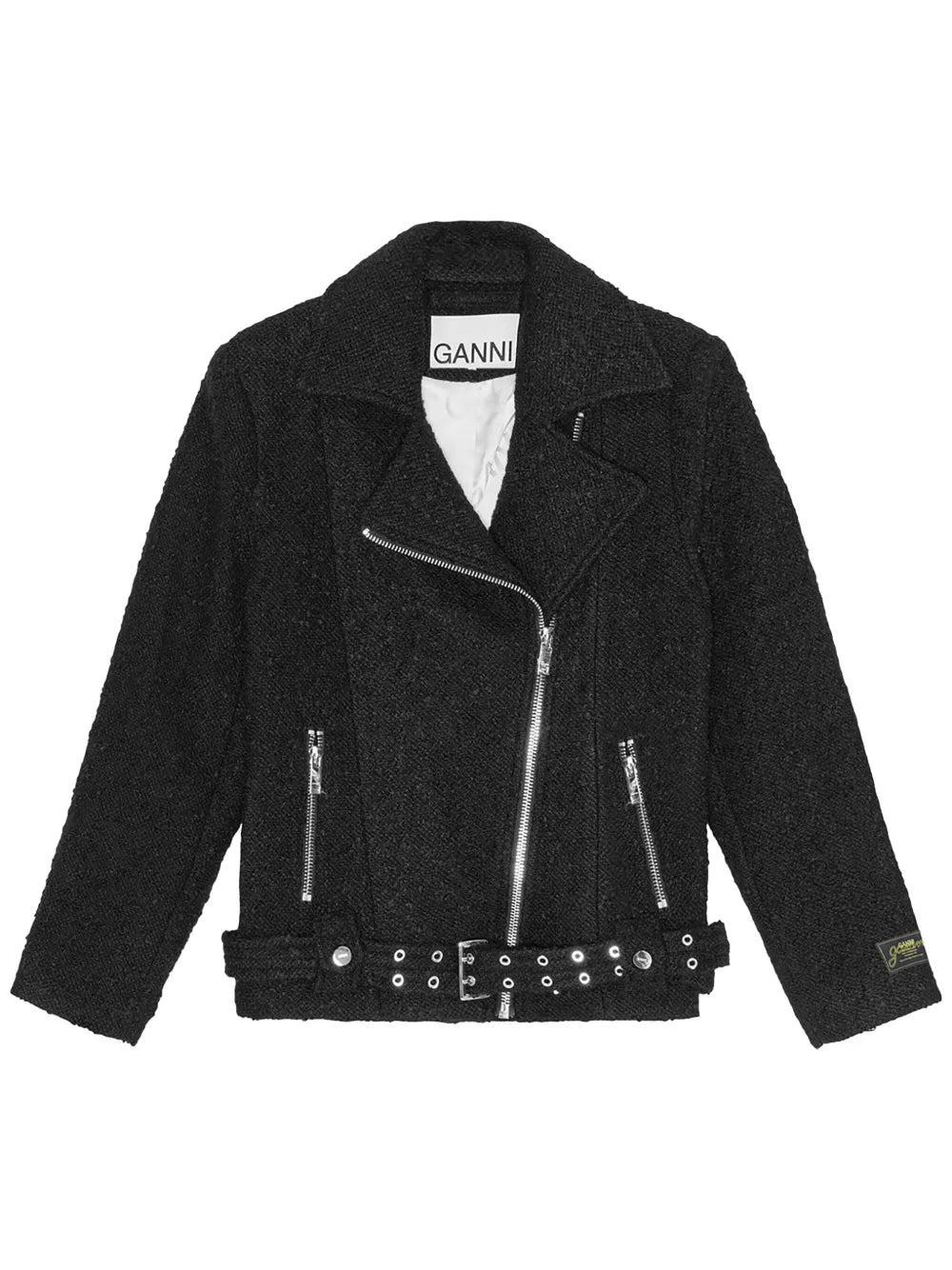 Bouclé Biker Jacket