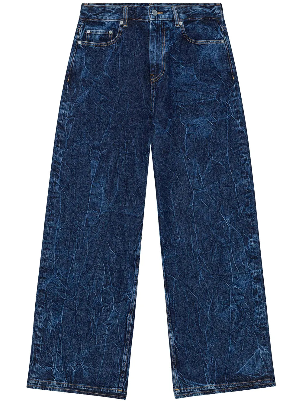Marri Crinkled-Effect Jeans