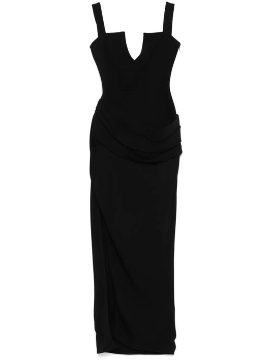 Draped Maxi Dress
