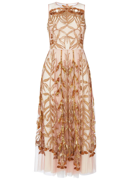 Inez Cocktail Midi Dress