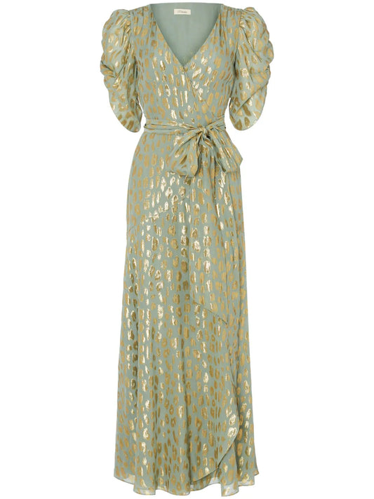 Kyra Wrap Maxi Dress