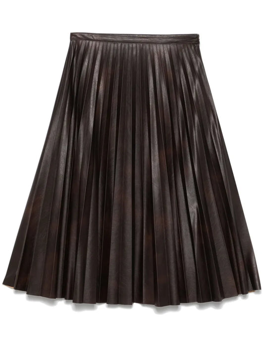 Pleated Midi Skirt