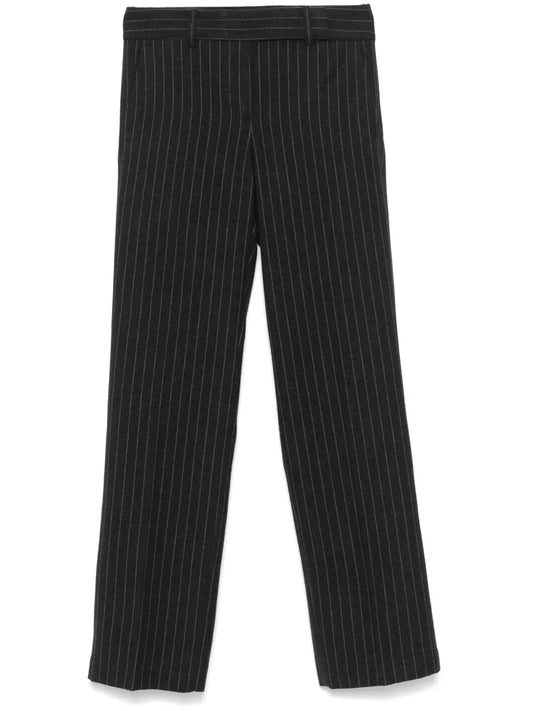 Pinstriped Trousers