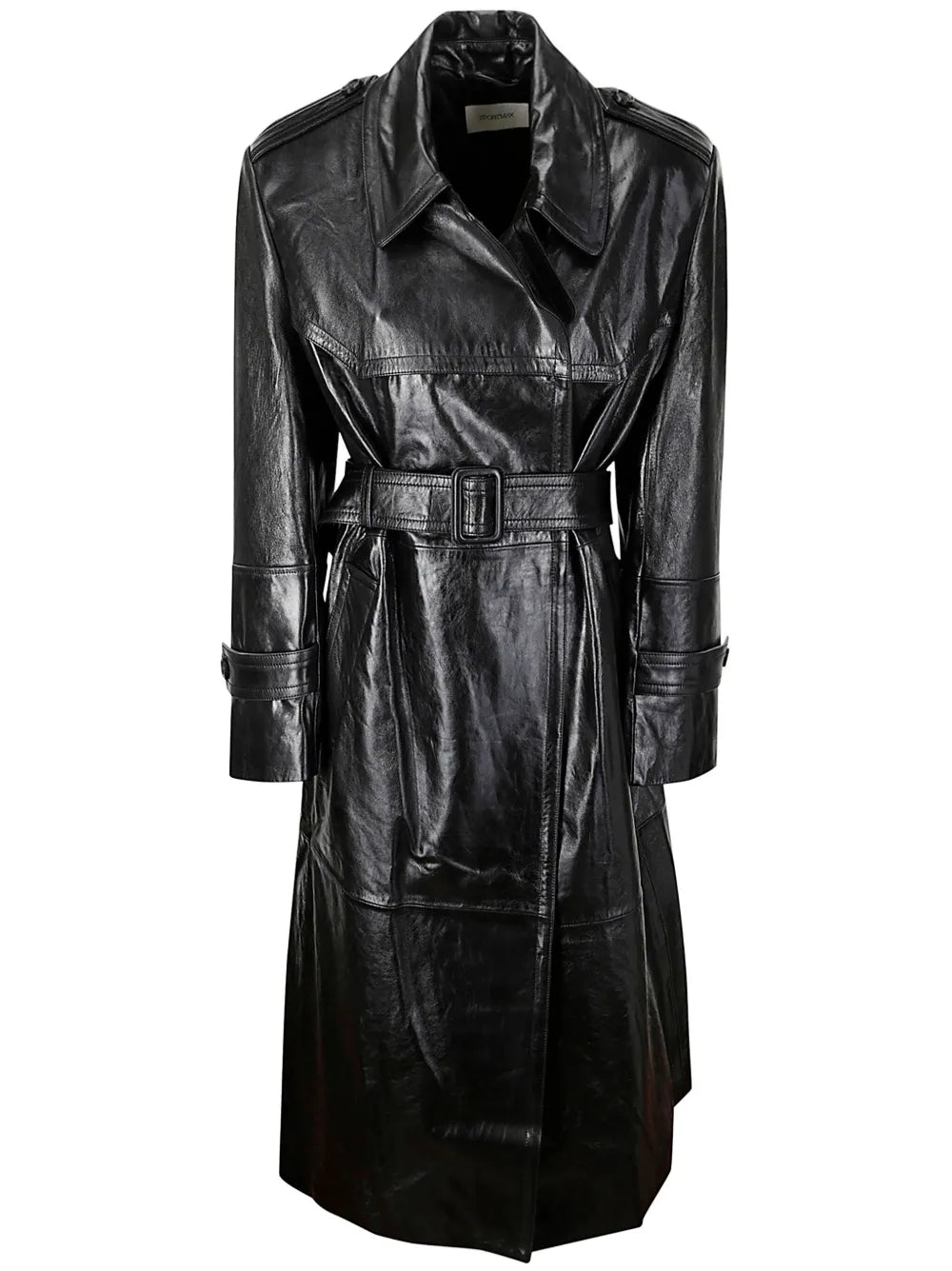 Leather Trench Coat